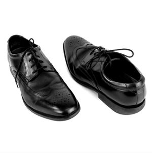 Nunn Bush Black Leather Wingtip Oxford Shoes Mens Size 11